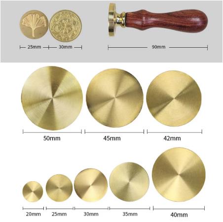 Wax Seal Stamp Set - Изготовление восковых печатей с вашим логотипом: